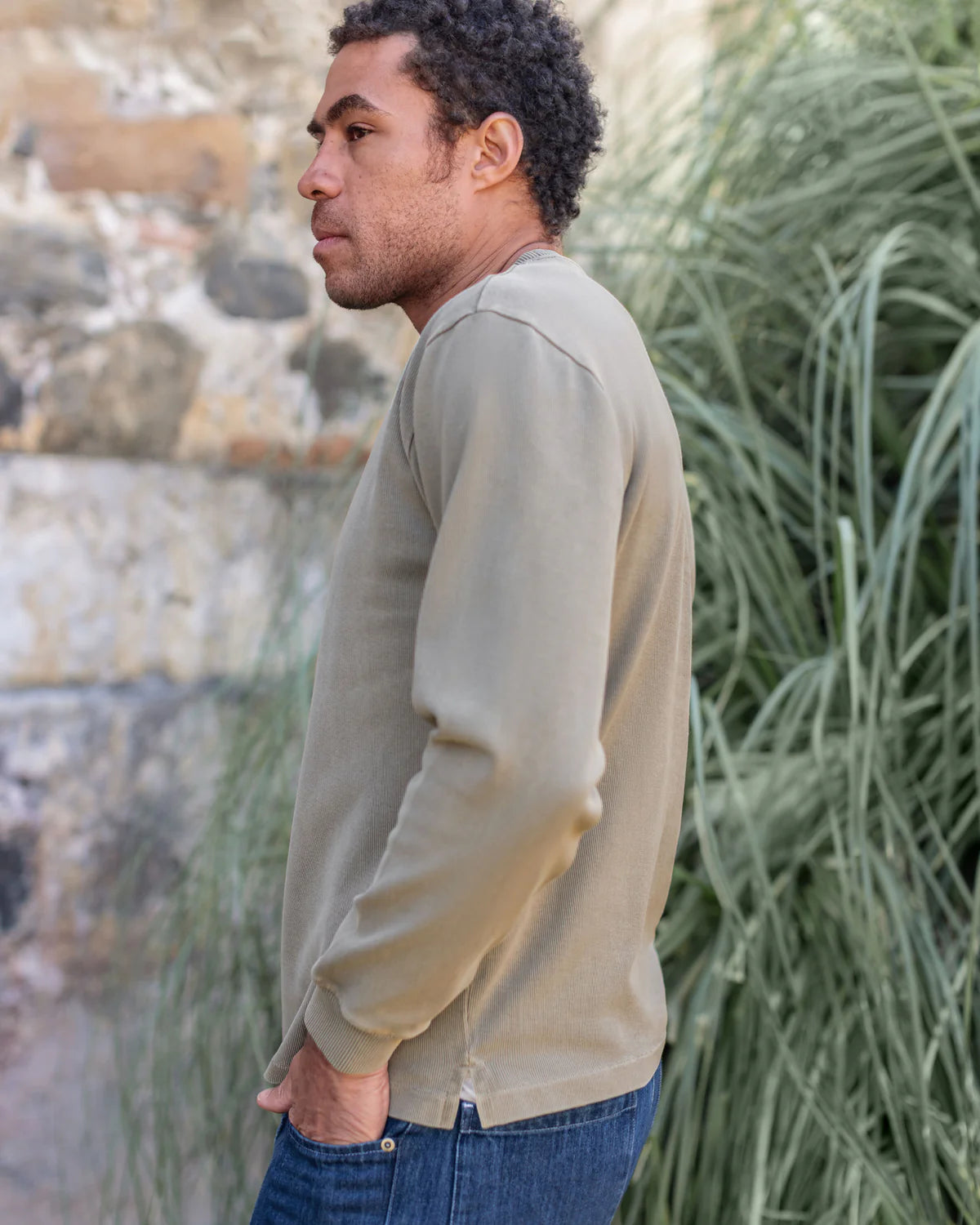 Alex Crane Caza Crewneck - Clay