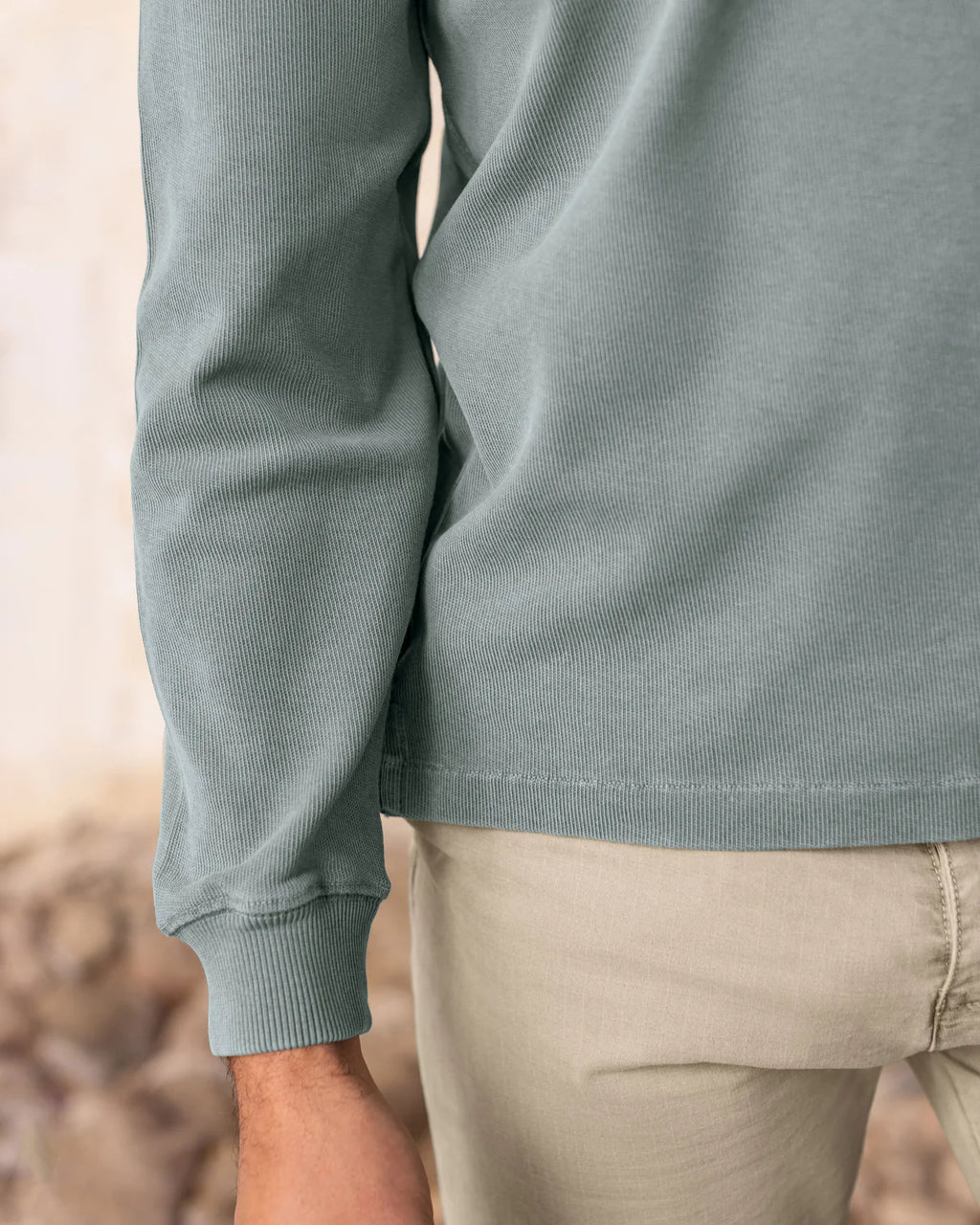 Alex Crane Caza Crewneck - Jade