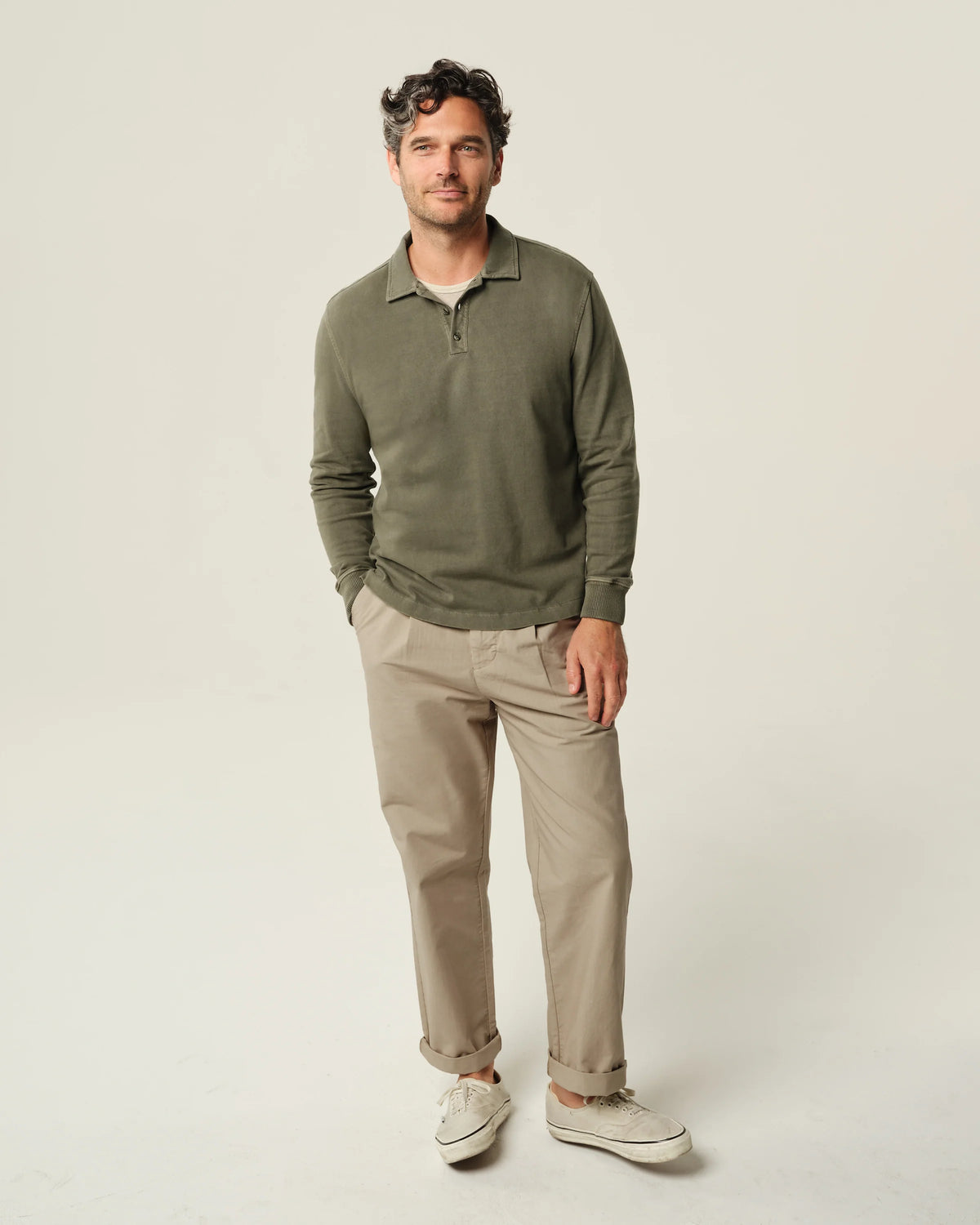 Alex Crane Caza Rugby Polo - Olive