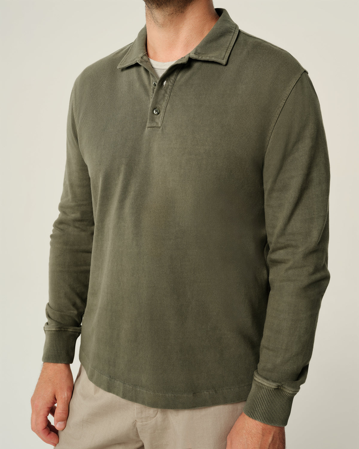 Alex Crane Caza Rugby Polo - Olive