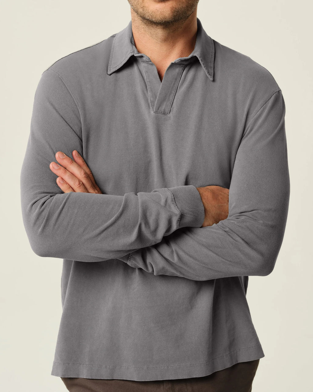 Alex Crane Featherweight Caza Polo - Slate