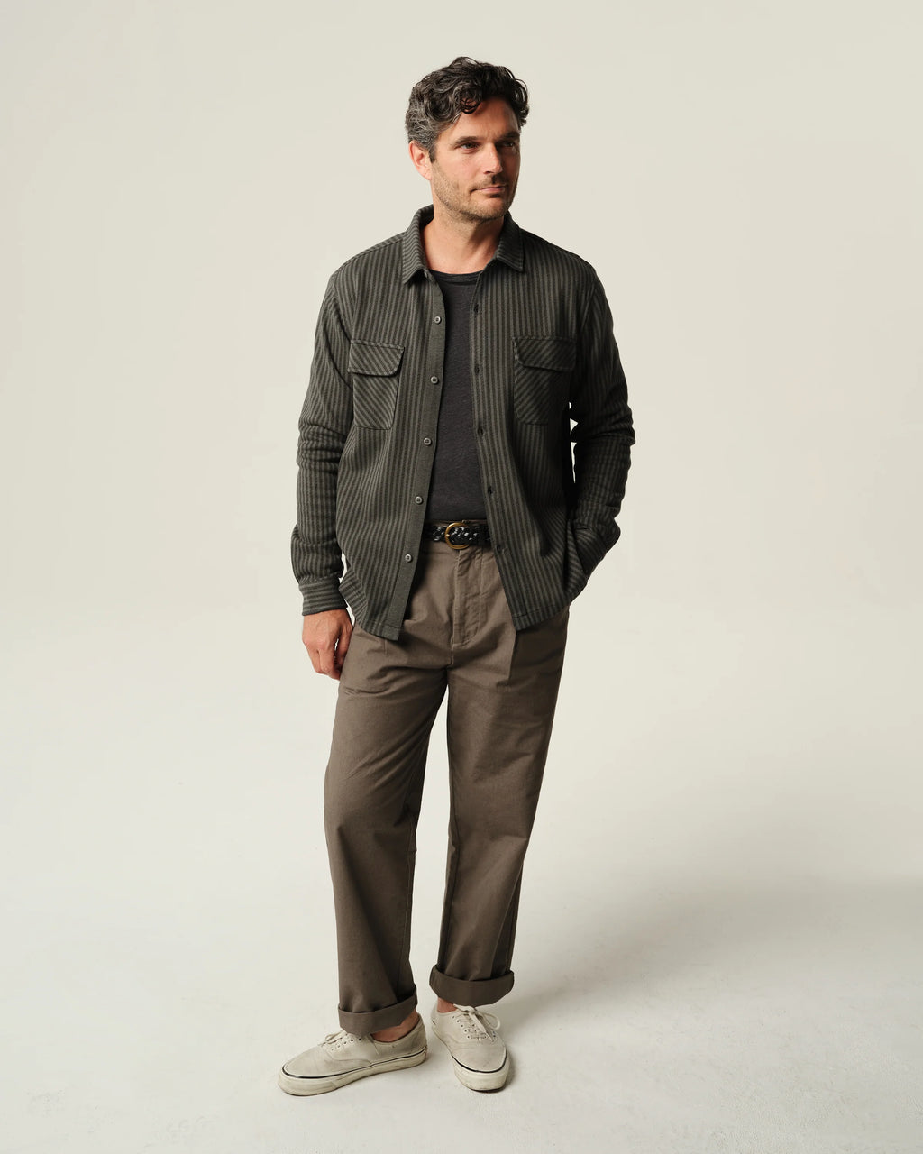 Alex Crane Jac Sweater Shirt - Juniper