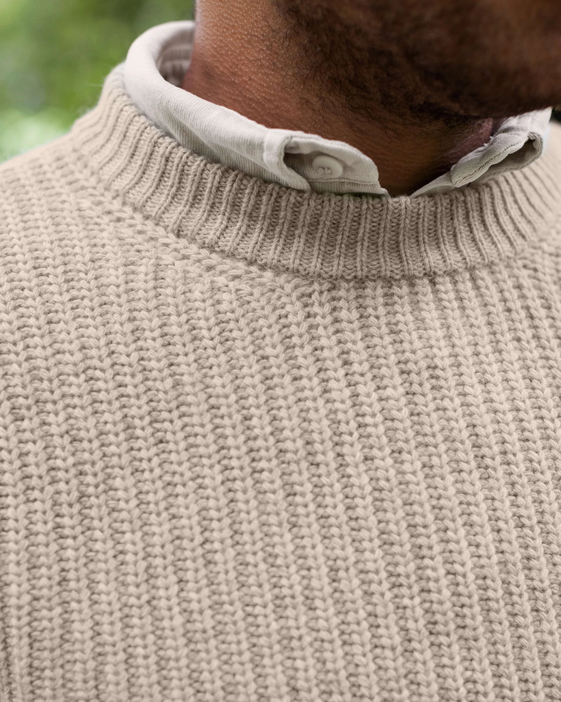 Alex Crane Vale Sweater - Bone