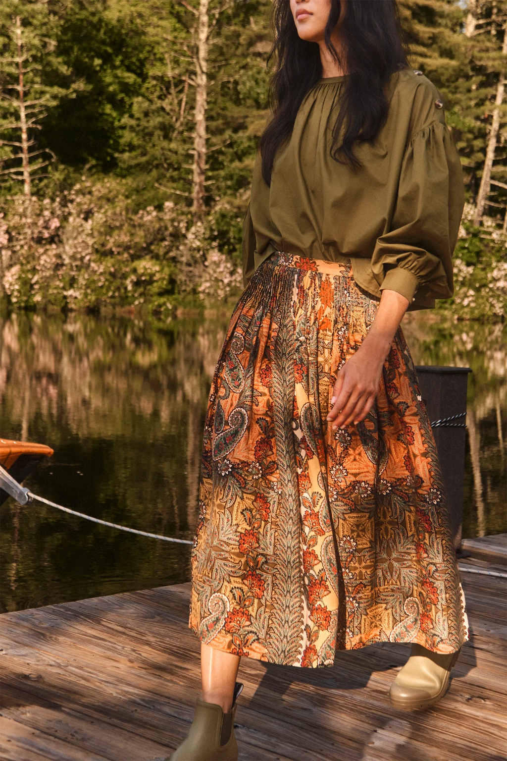 Hunter Bell Fallon Skirt - Highland Tapestry