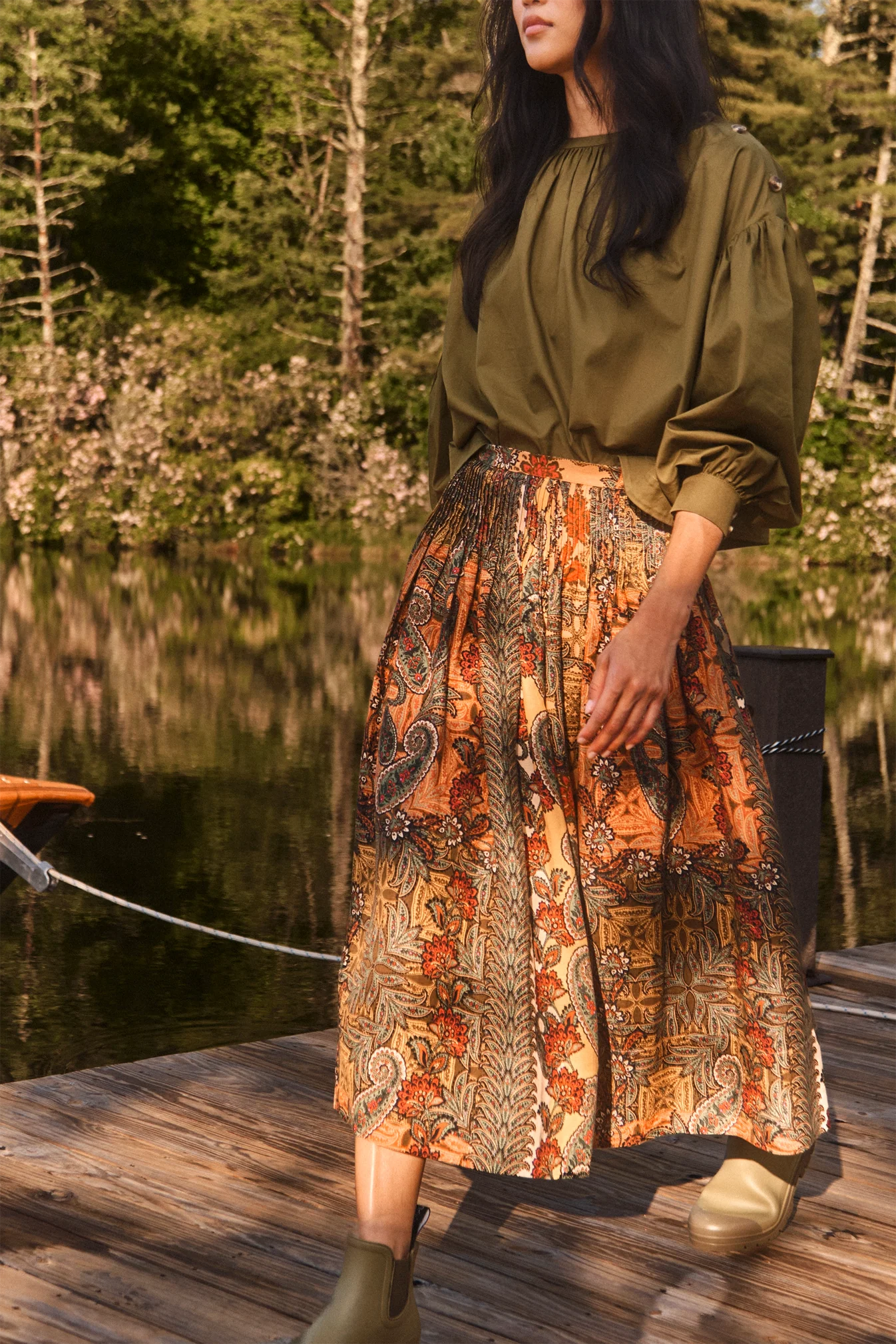 Hunter Bell Fallon Skirt - Highland Tapestry