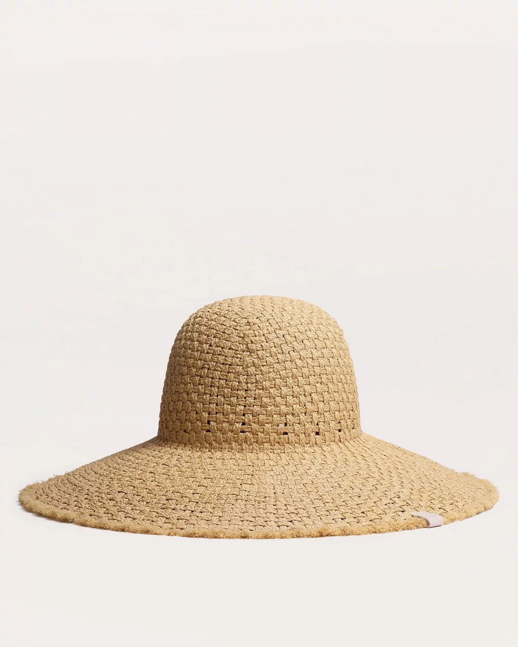 Rag & Bone Ella Straw Sun Hat- Natural Straw