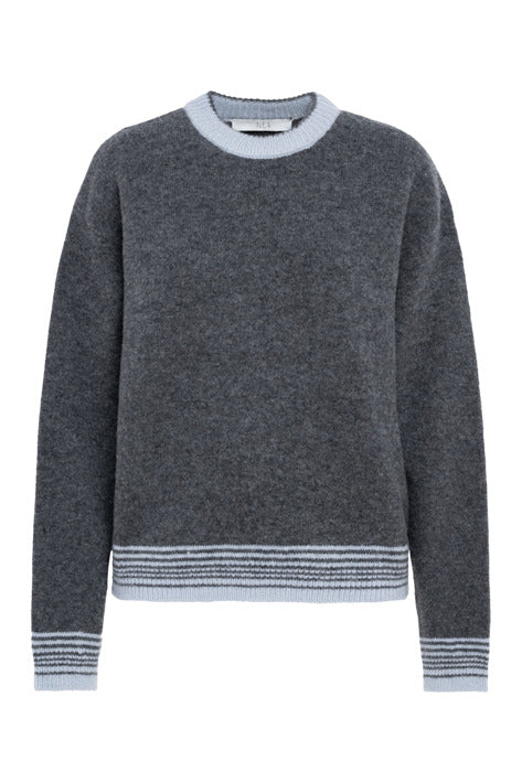 Tela Engin Sweater - Melange Grey