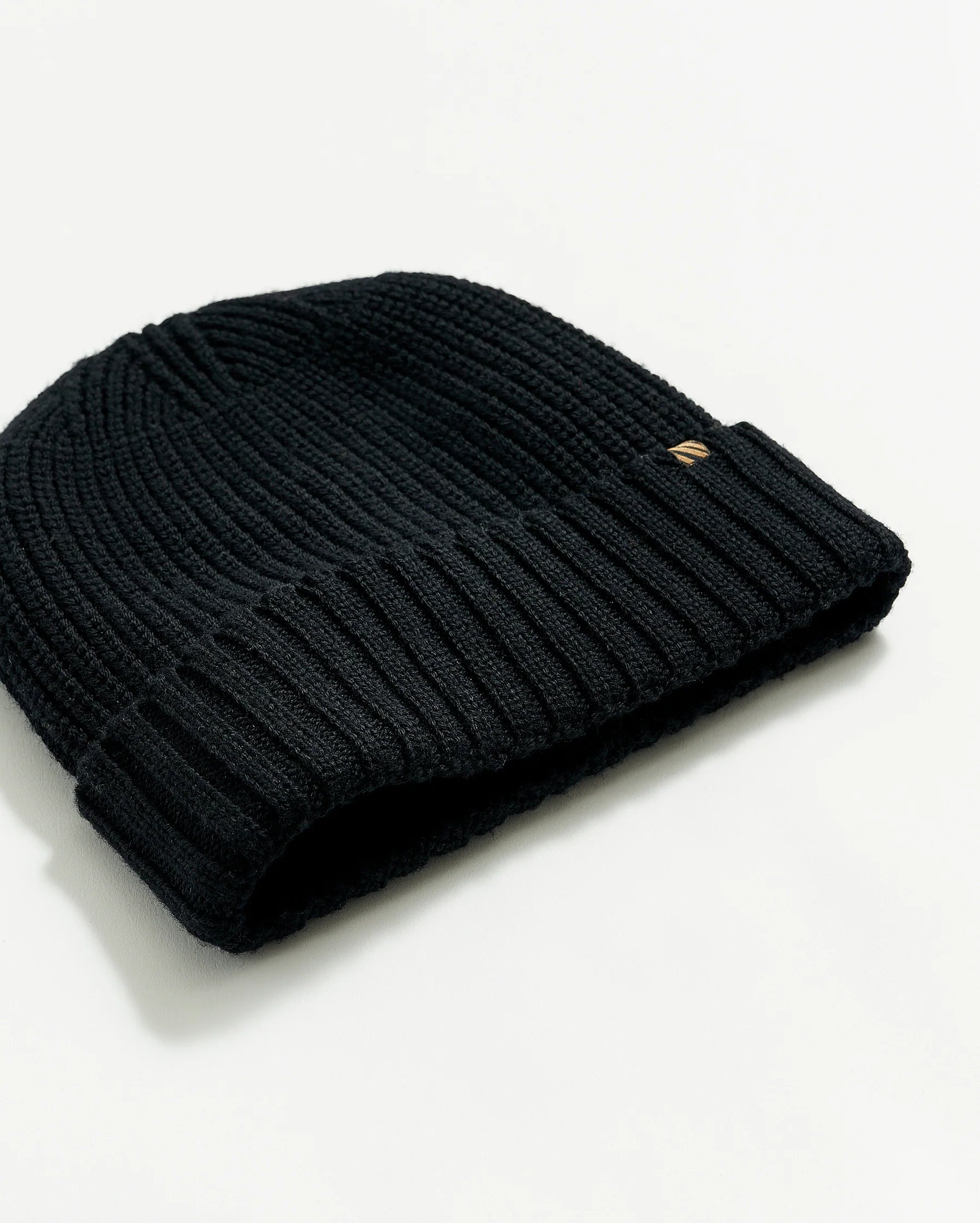 Billy Reid Wool Ribbon Beanie - Black