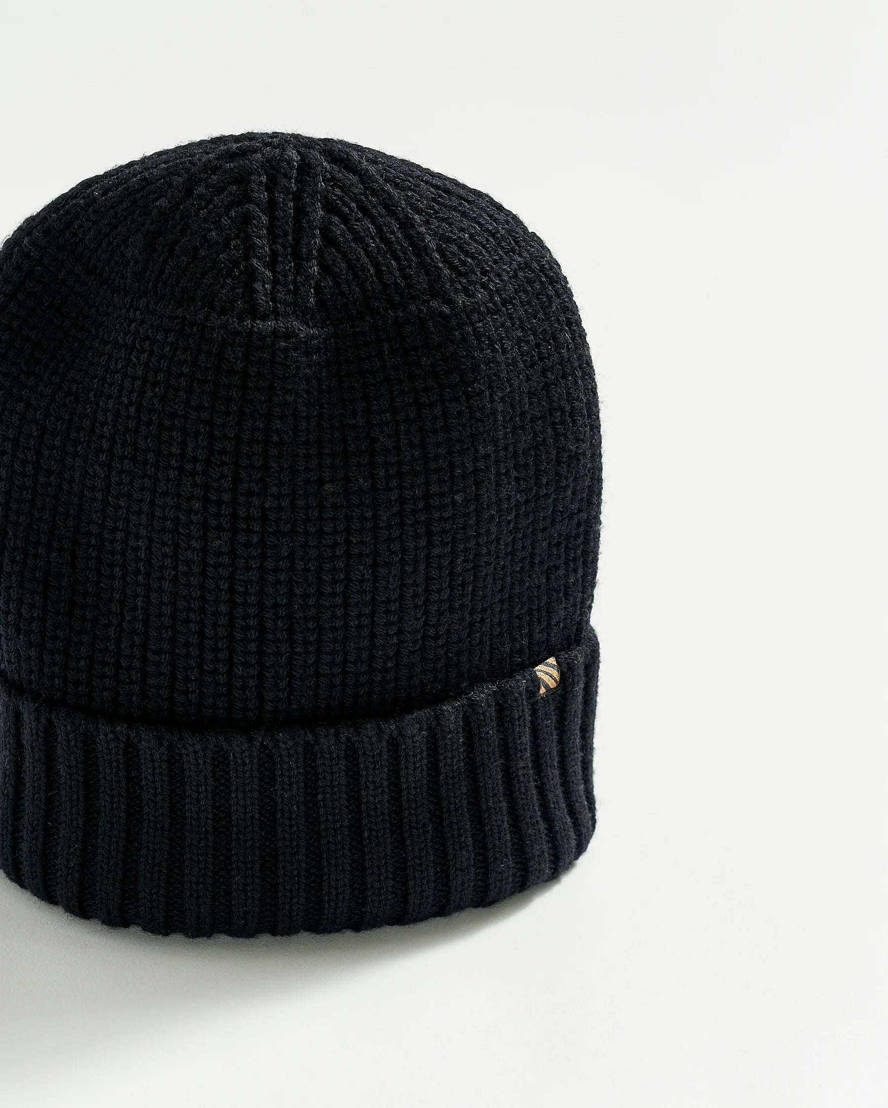 Billy Reid Wool Ribbon Beanie - Black