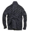 Relwen Quilted Trap Blazer - Navy