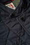 Relwen Quilted Trap Blazer - Navy