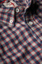 Relwen Chamois-Lined Flannel - Grey/Navy/Red Check