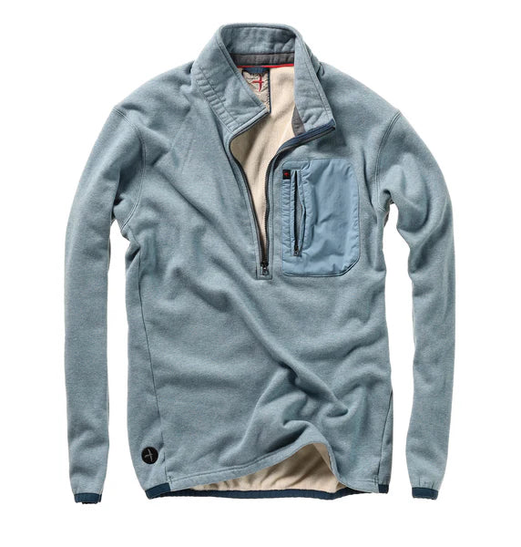 Relwen Micropile Half-Zip - Sky Blue