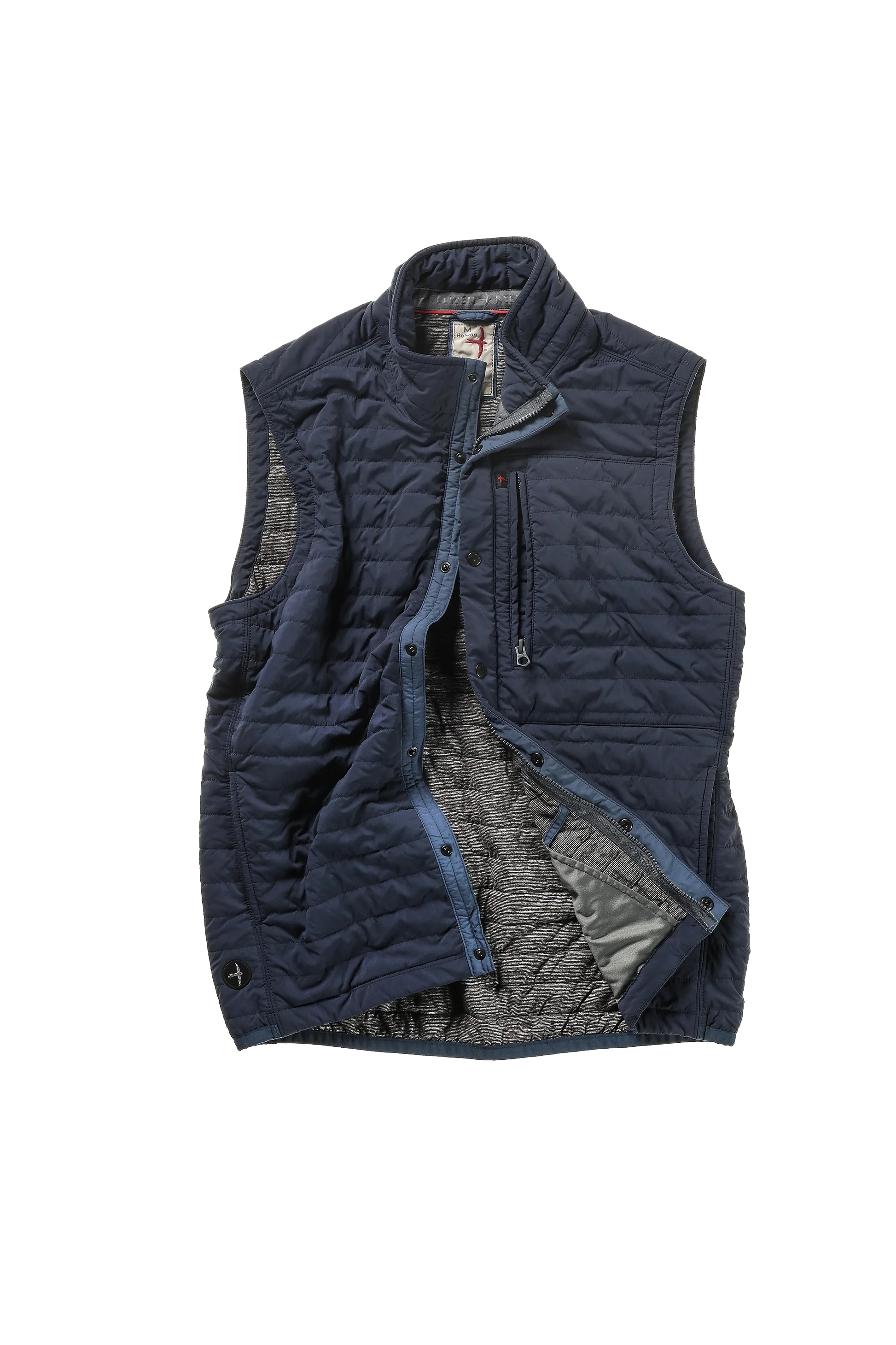 Relwen Windzip Vest - Navy