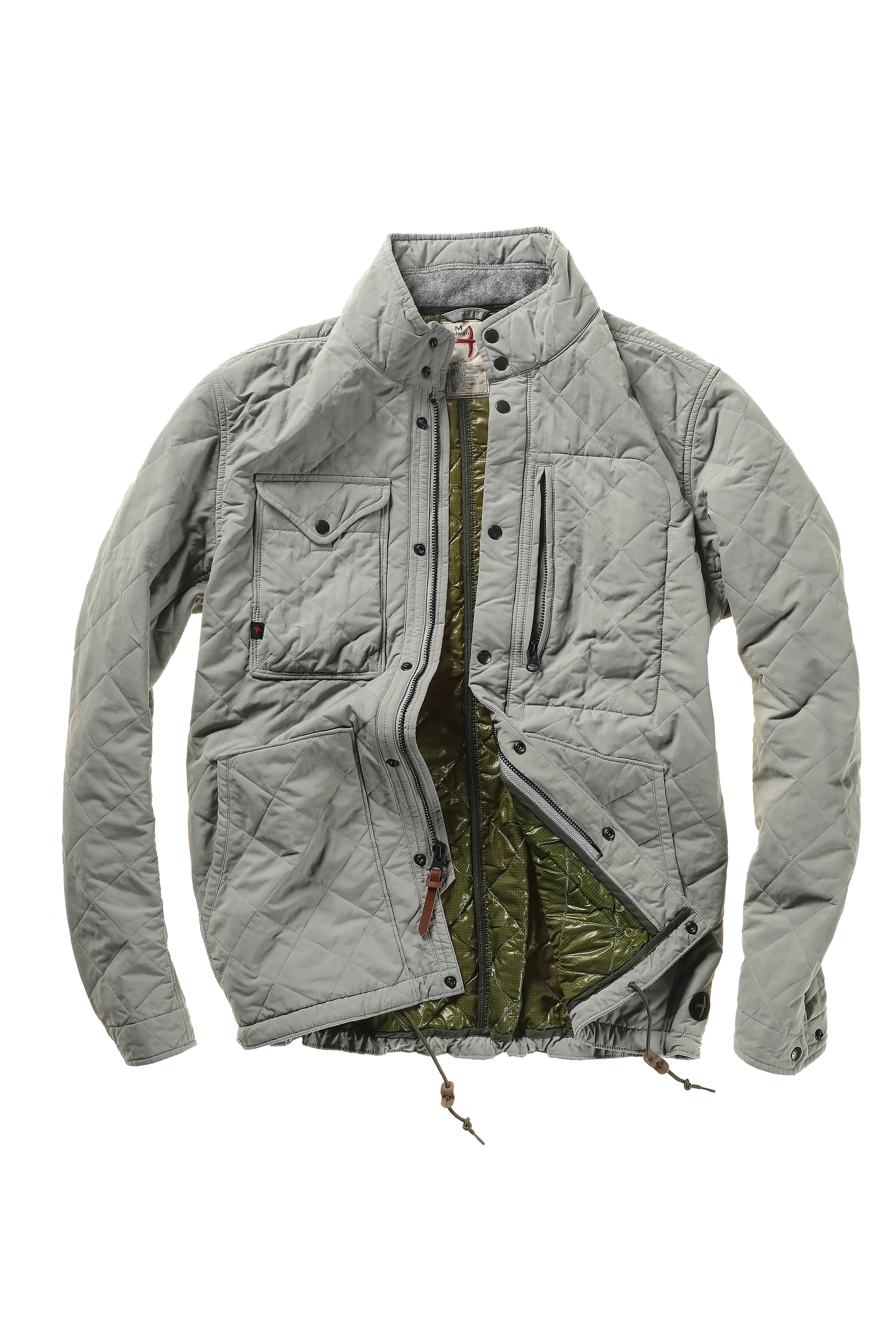 Relwen Quilted Tanker - Stone