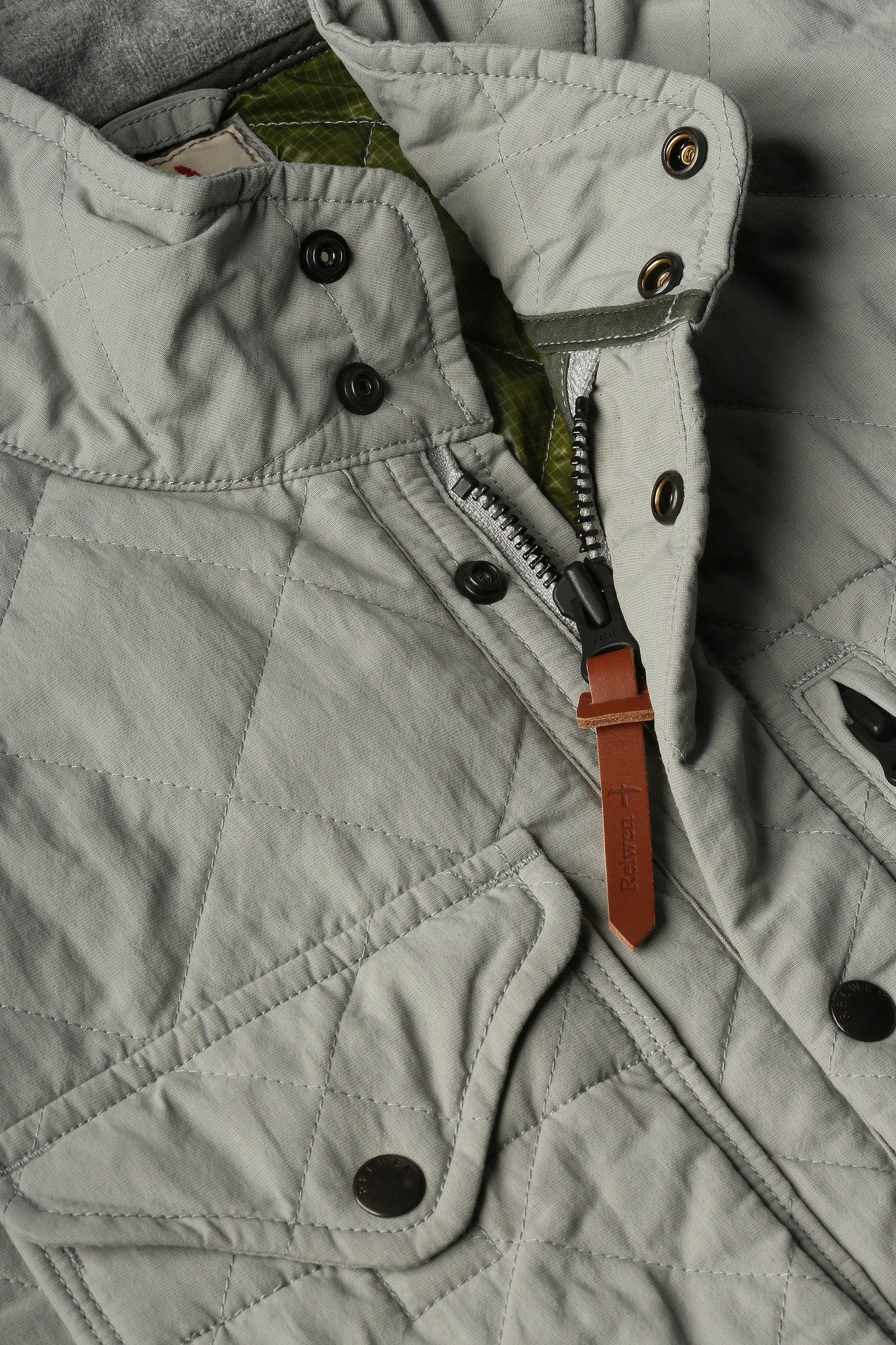 Relwen Quilted Tanker - Stone