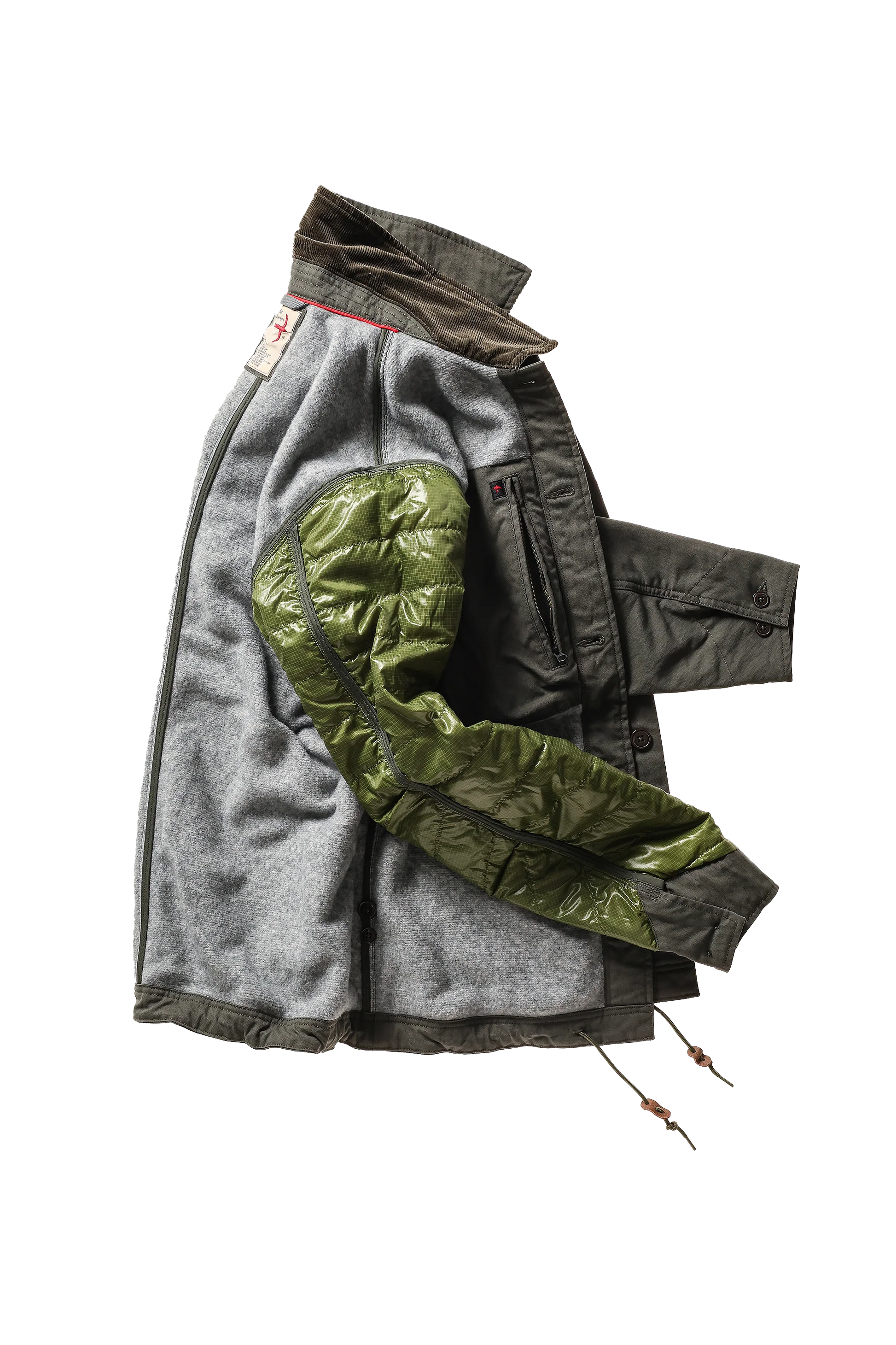 Relwen Pile-Lined Chore Coat - Forest Canvas