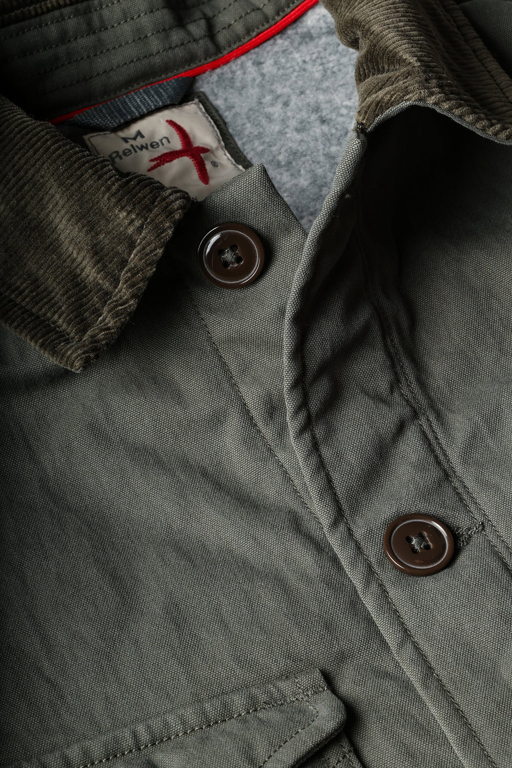 Relwen Pile-Lined Chore Coat - Forest Canvas