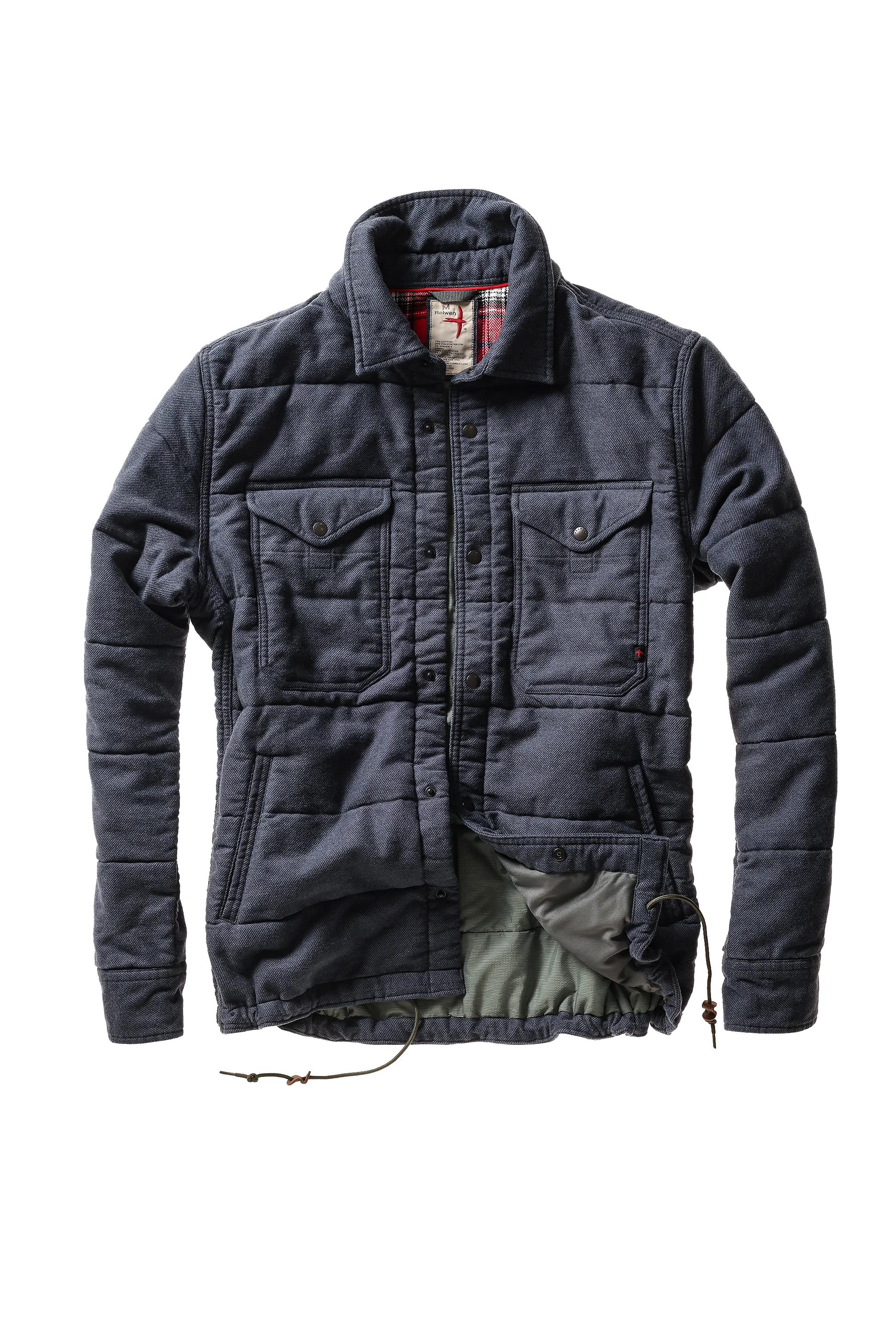 Relwen Moleskin Snap CPO - Navy