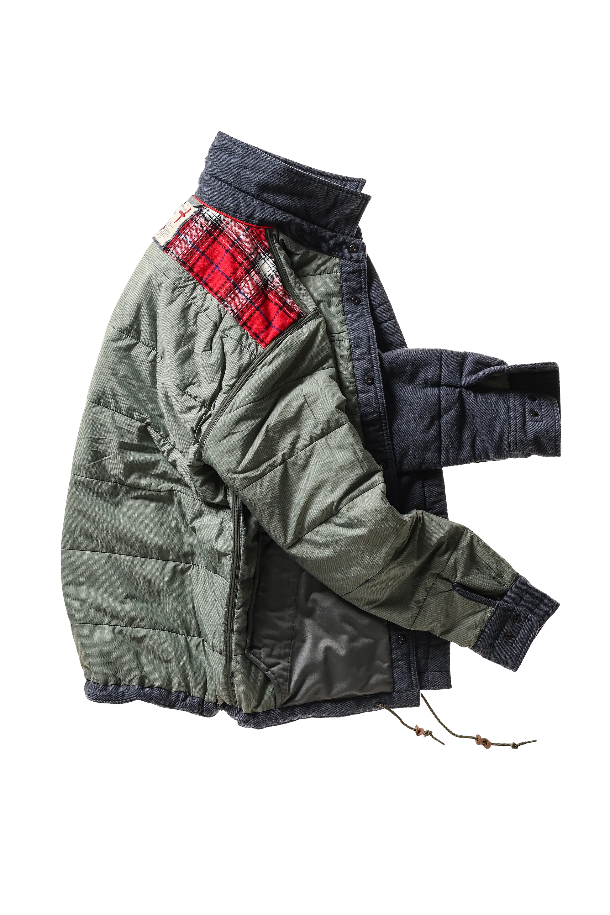 Relwen Moleskin Snap CPO - Navy