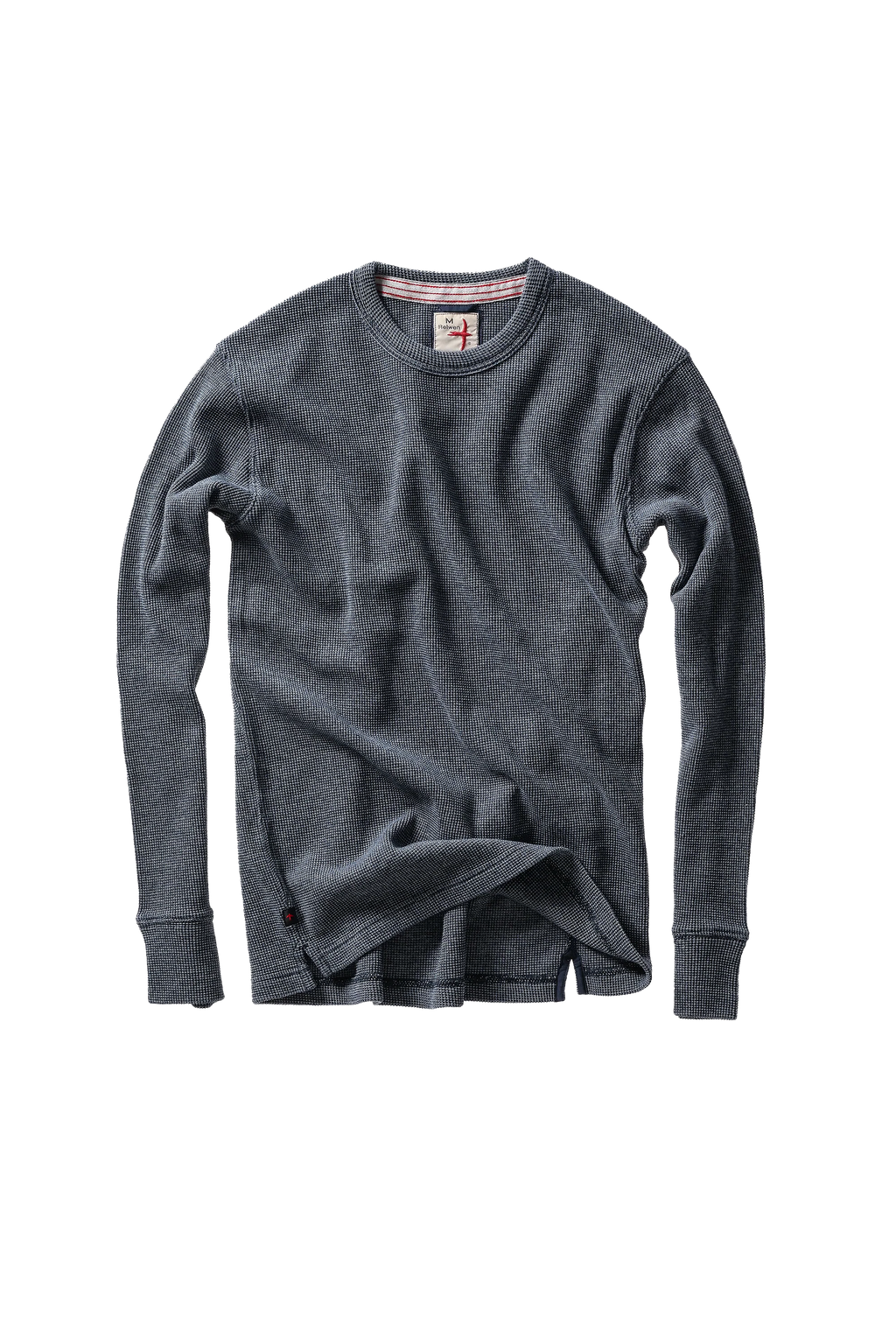 Relwen Bi-Waffle Crew - Navy