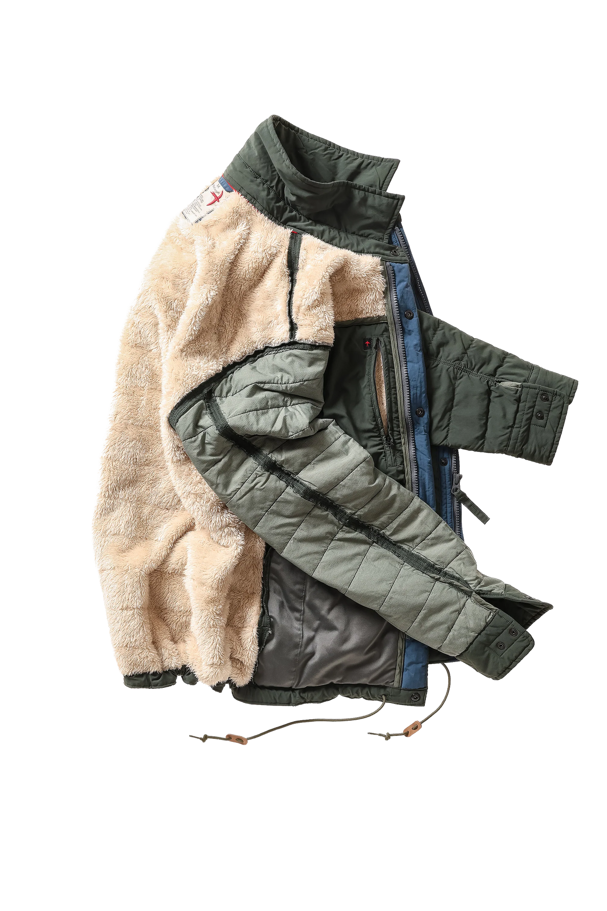 Relwen Quilted Superfleece Jacket - Dark Forest