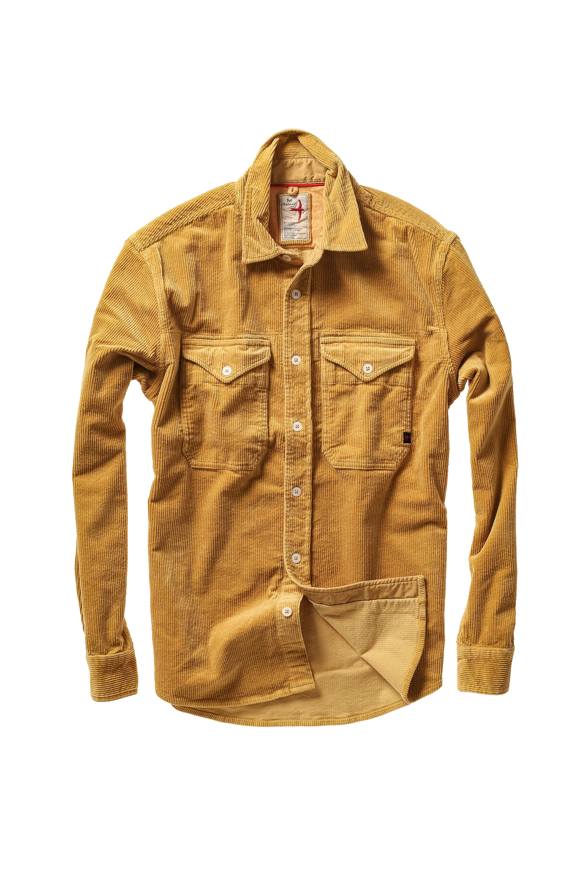 Relwen Cord Workshirt  - Honey
