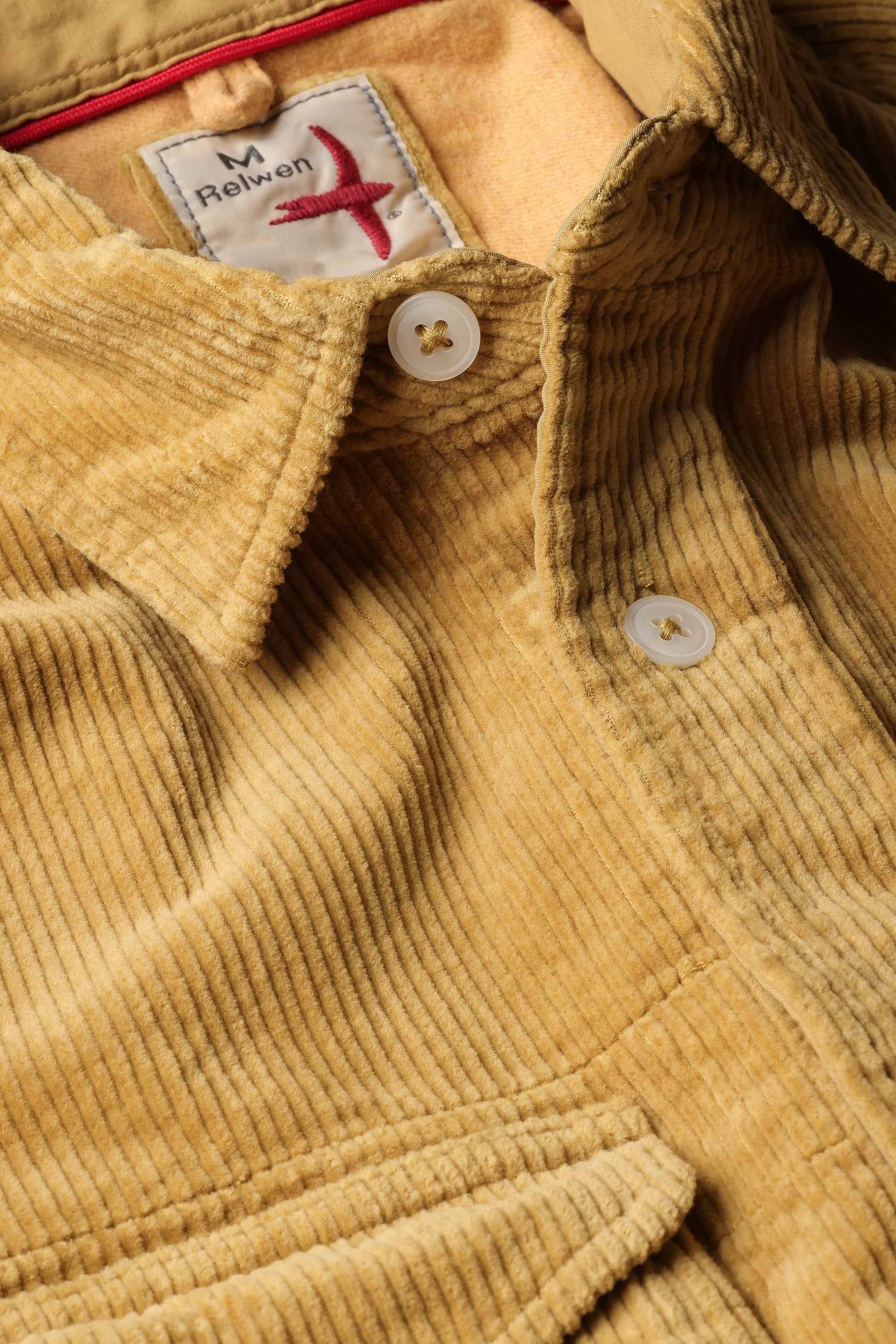 Relwen Cord Workshirt  - Honey