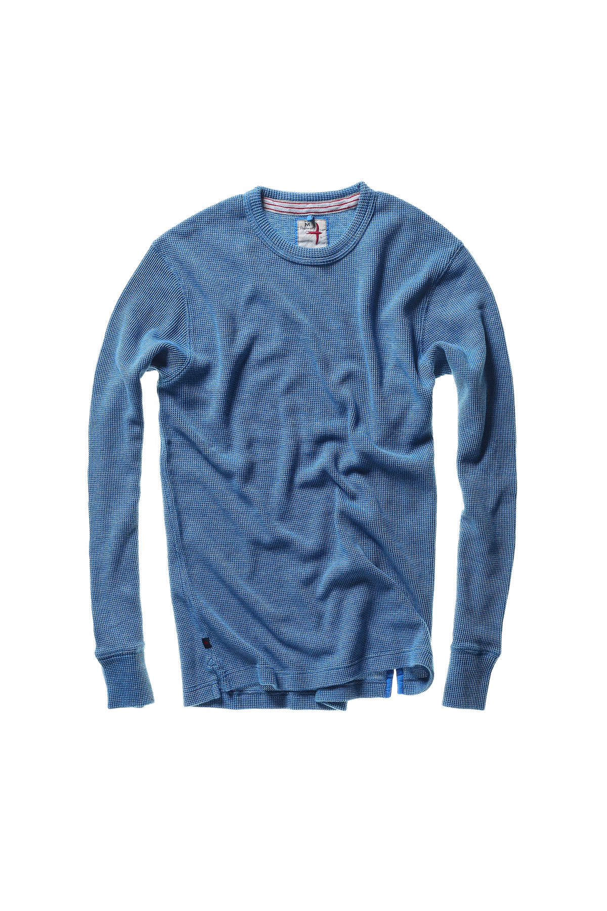 Relwen Bi-Waffle Crew - French Blue