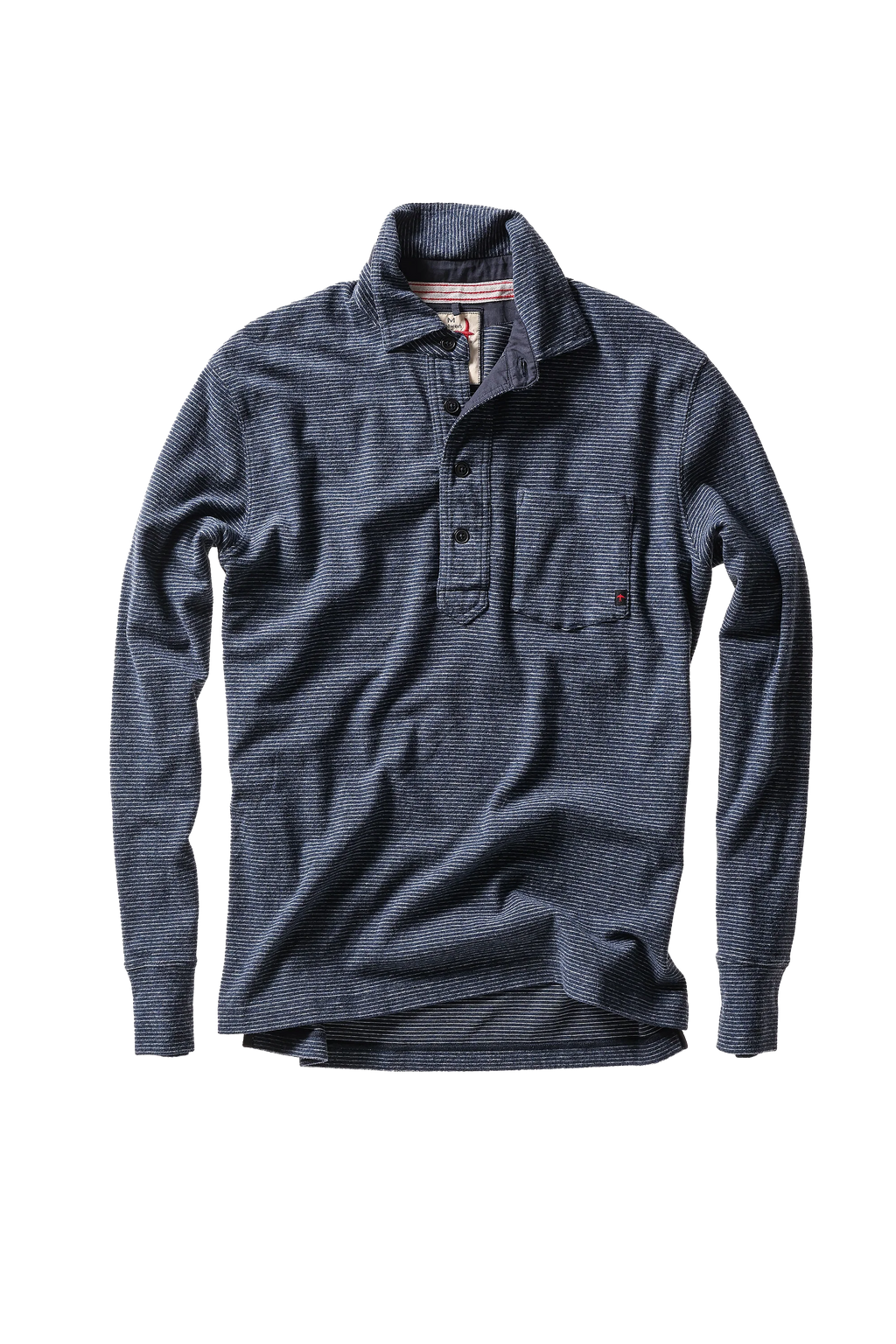 Relwen Mariner Polo - Navy Stripe