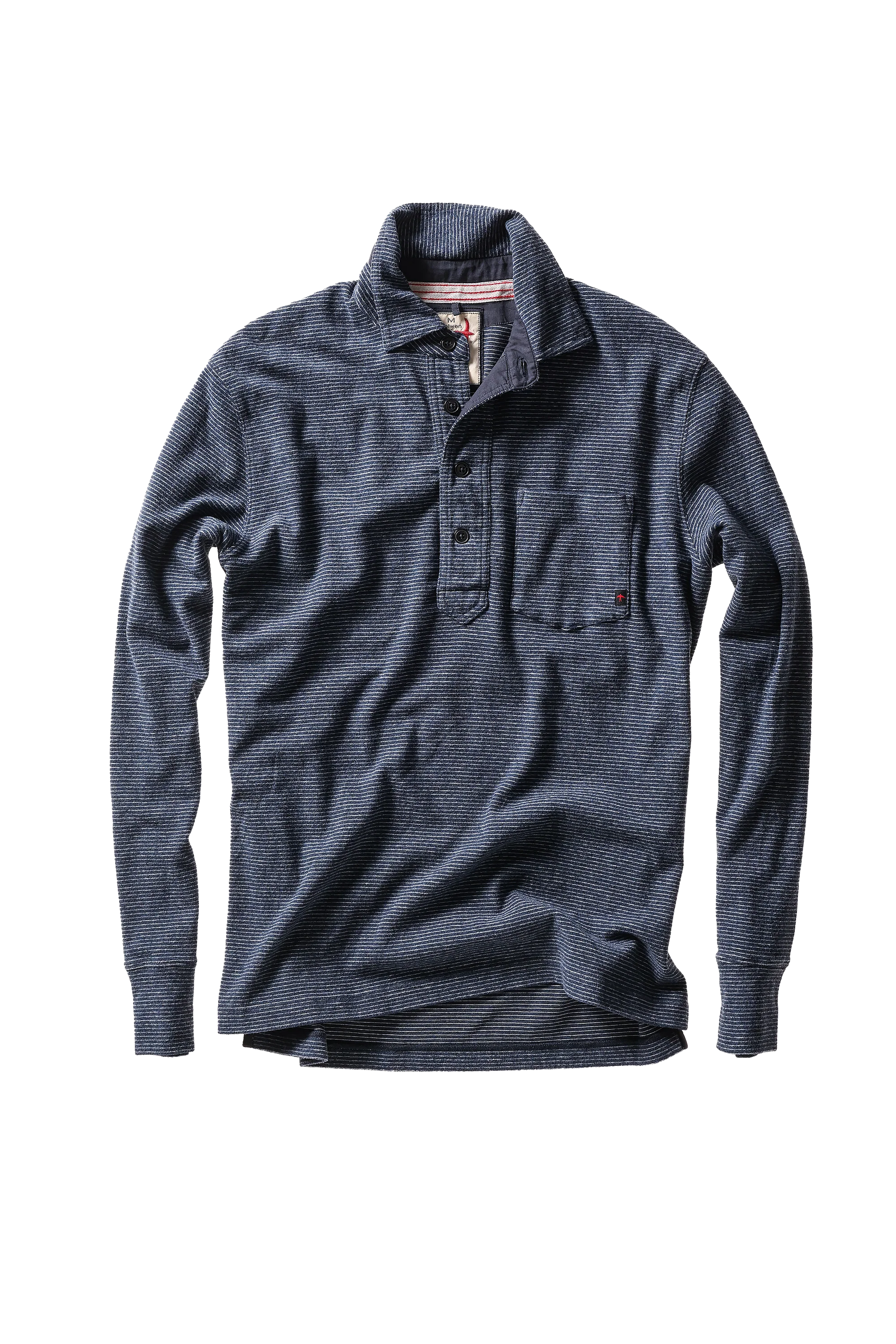 Relwen Mariner Polo - Navy Stripe