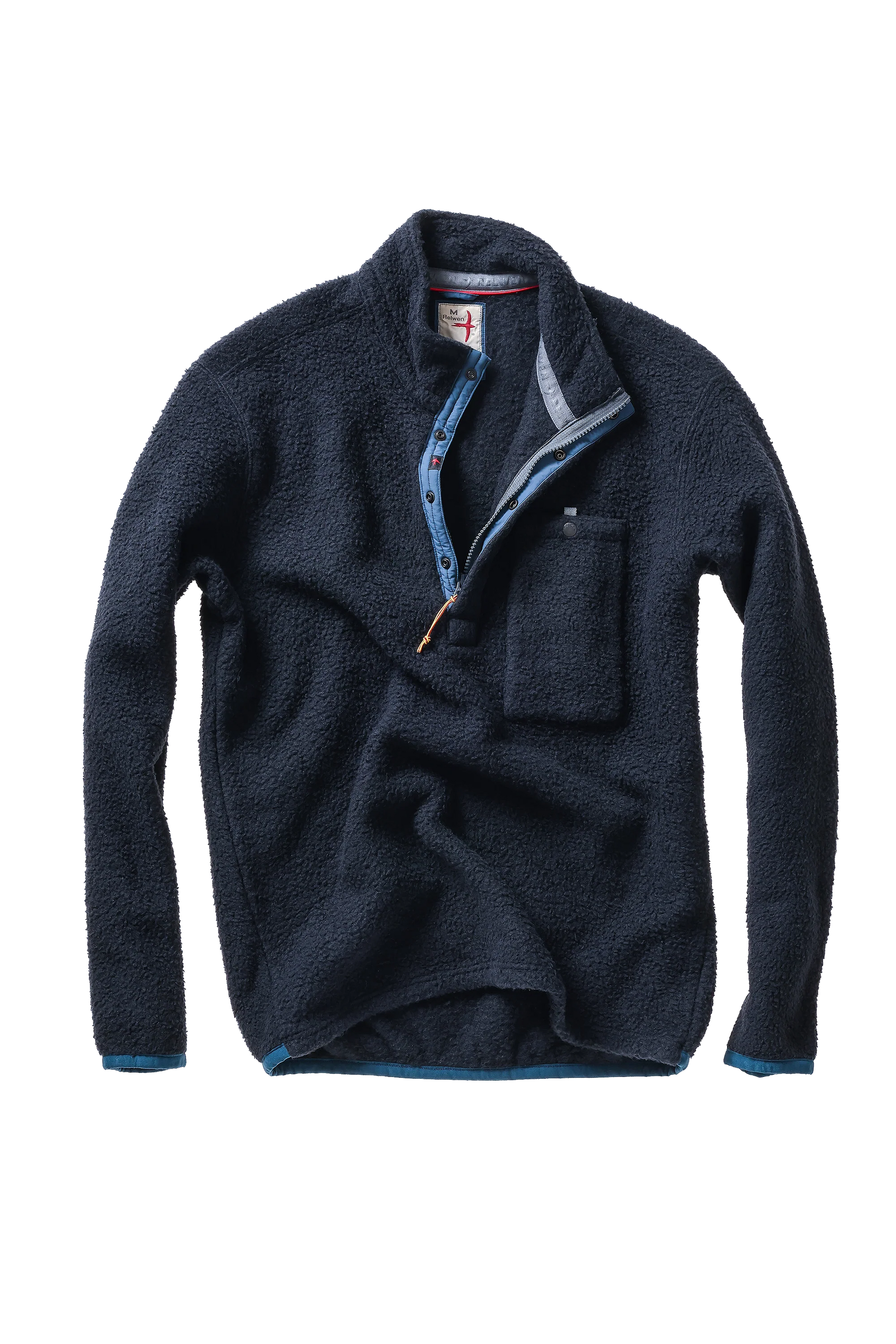 Relwen Wooly Shag Snap-Zip - Midnight