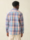 Faherty Surf Flannel Bristol Blue Plaid