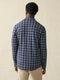 Faherty Legend Sweater Shirt Blue Winds Plaid