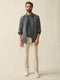 Faherty Coastline Knit Shirt - Twilight