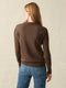 Faherty Jackson Sweater Polo - Mocha Heather