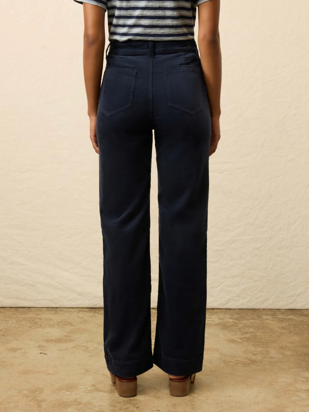 Faherty Stretch Terry Cord Patch Pocket Pant - Abyss Navy