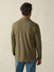 Fahery Legend Sweater Shirt  - Olive Melange Twill