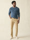 Faherty Stretch Terry 5-Pocket Pant - Desert Khaki