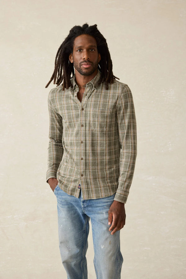 Faherty Coastline Knit Shirt - Pleasant Hill