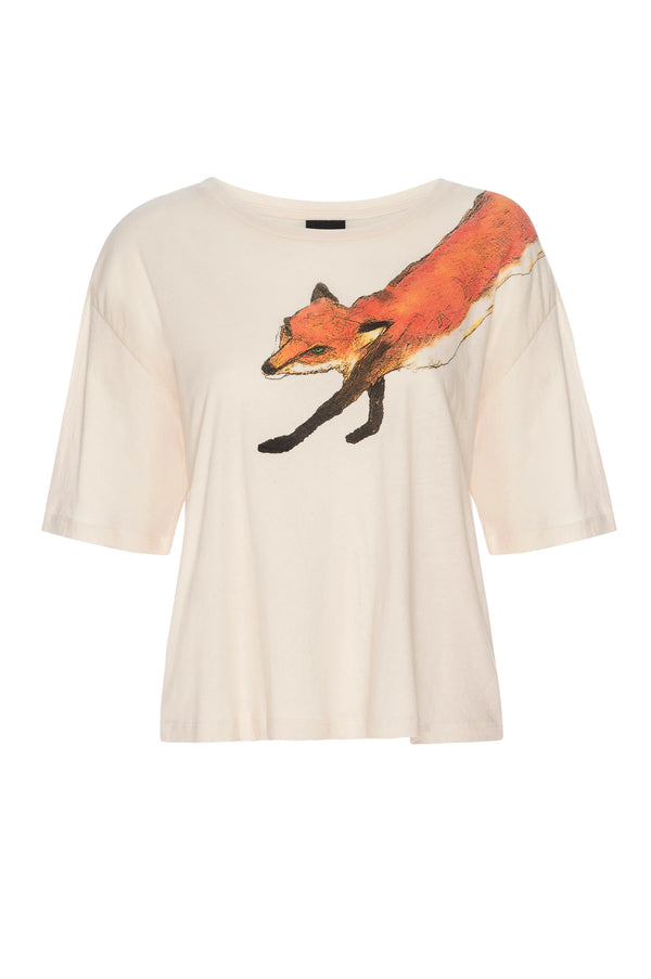 Le Superbe Foxy Tee - Cream