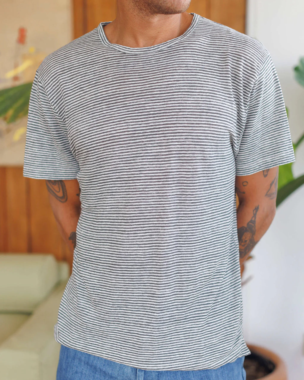 Alex Crane Sun Tee - Lines