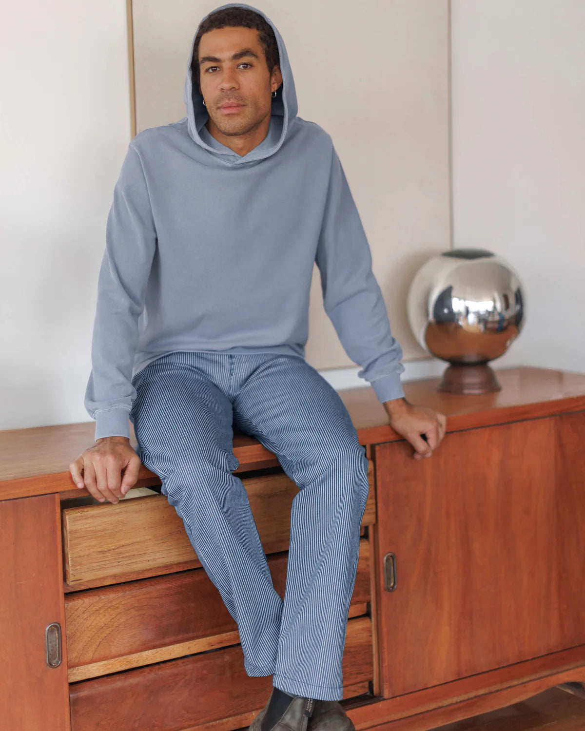 Alex Mill Caza Hoodie - Wave
