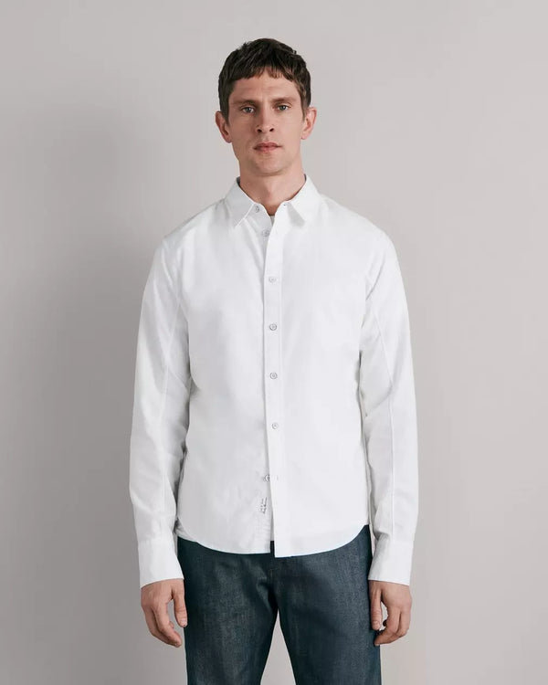 Rag & Bone Fit 2 Oxford Cotton Shirt in White