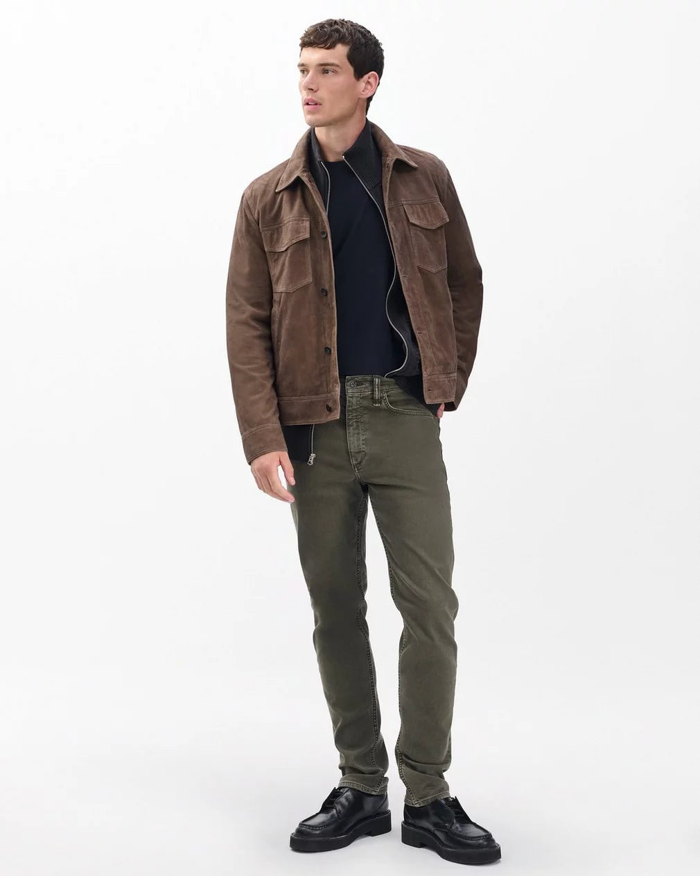 Rag & Bone Fit 2 Slim Jeans- Dark Shadow