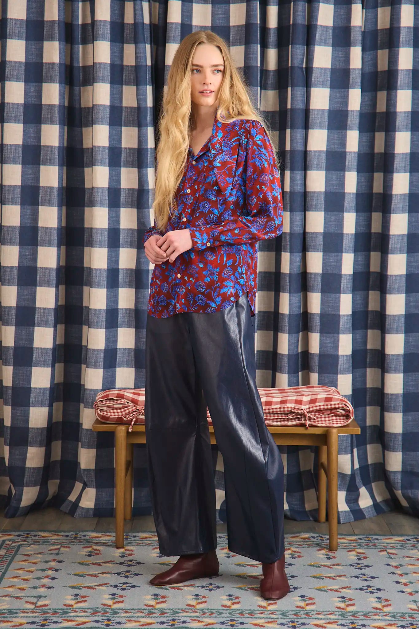 Hunter Bell Mabel Pant - Dark Navy