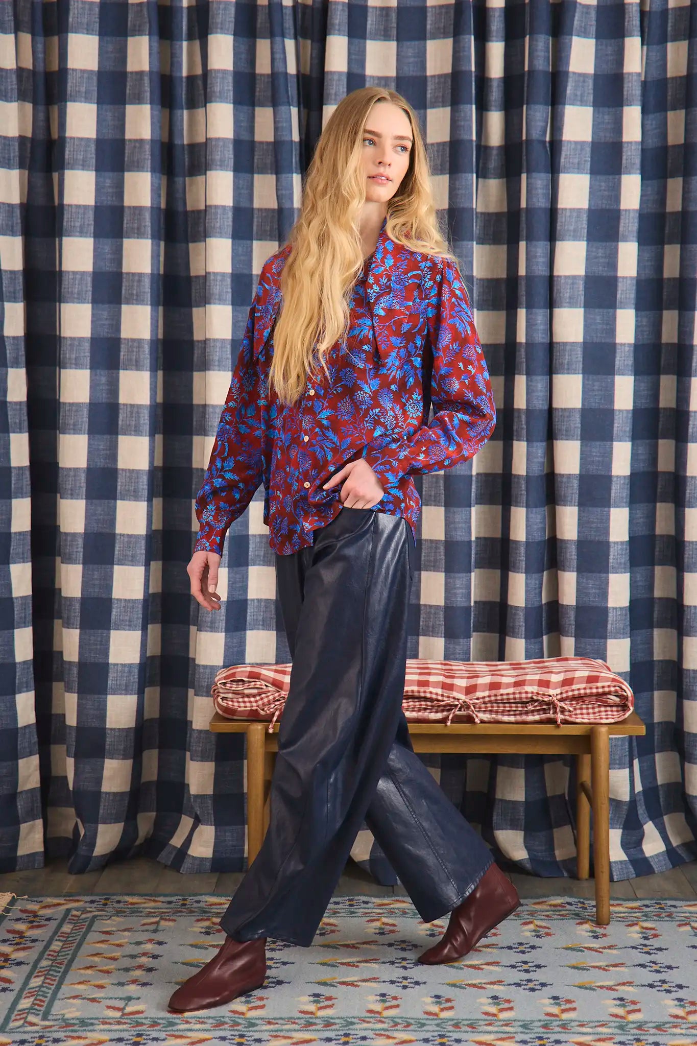 Hunter Bell Mabel Pant - Dark Navy