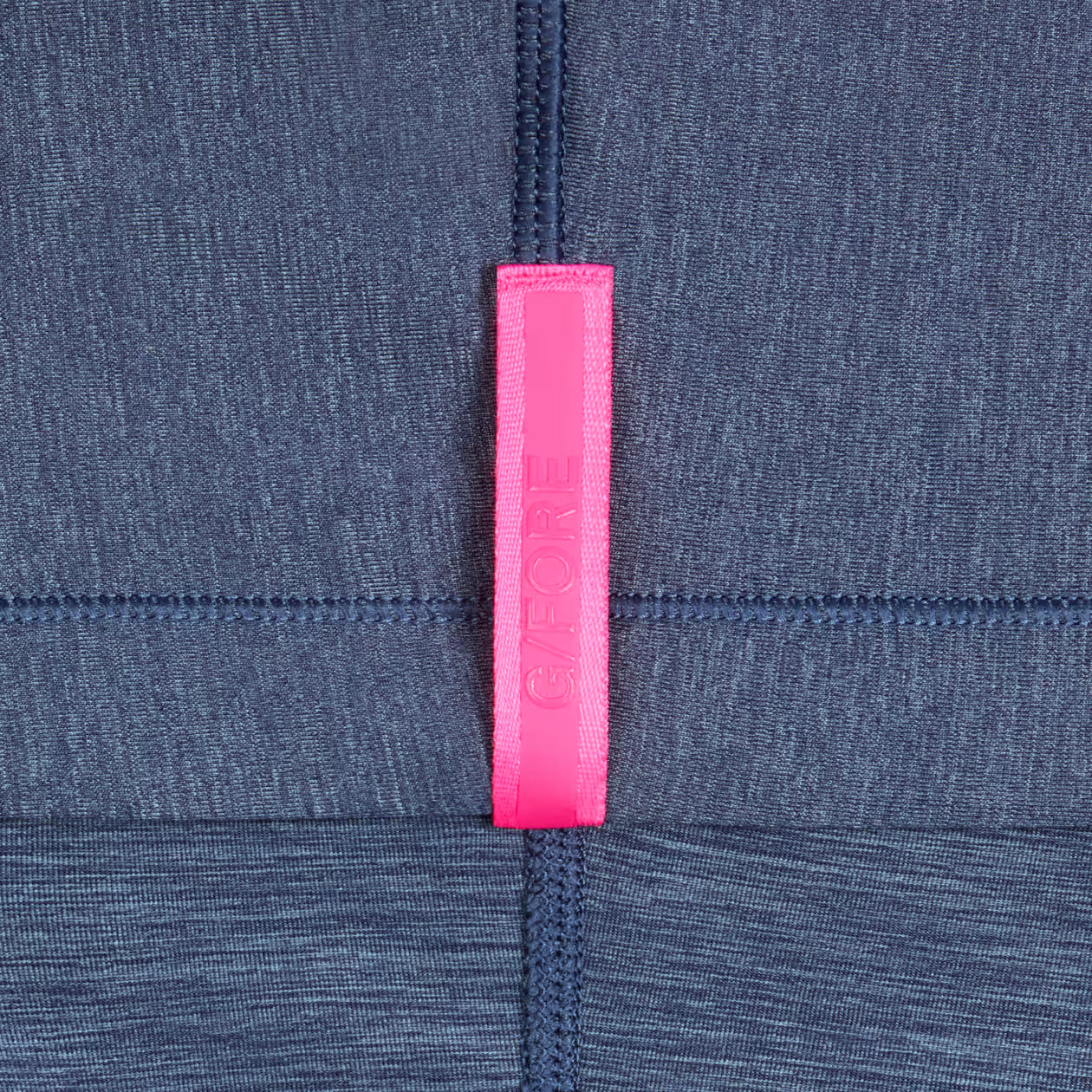 G/FORE Mélange Ice Nylon Hoodie - Twilight Melange