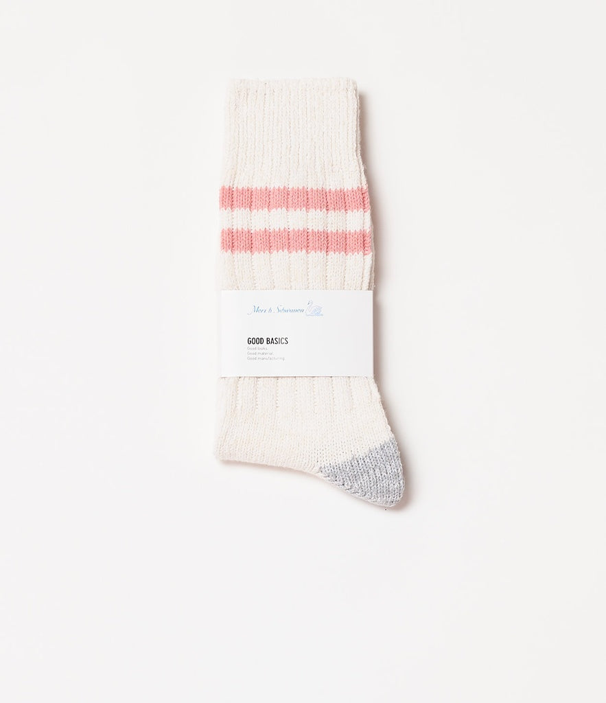 Merz b. Schwanen Nature/Peach Socks