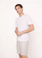 Vince Garment Dye Short Sleeve Shirt - Washed Rose Quartz